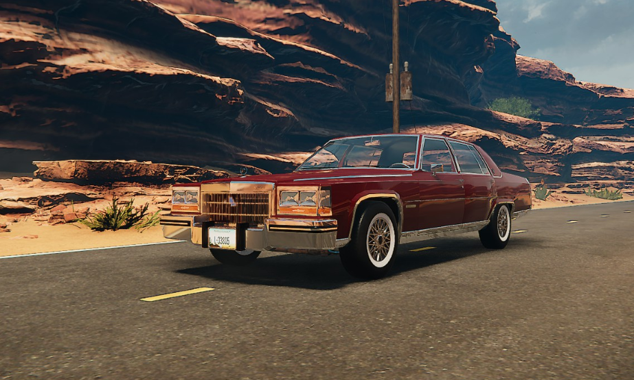 Cadillac Fleetwood V12 Edition Black Interior