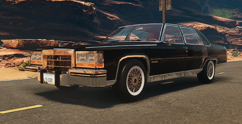 Cadillac Fleetwood V12 Edition Red Interior