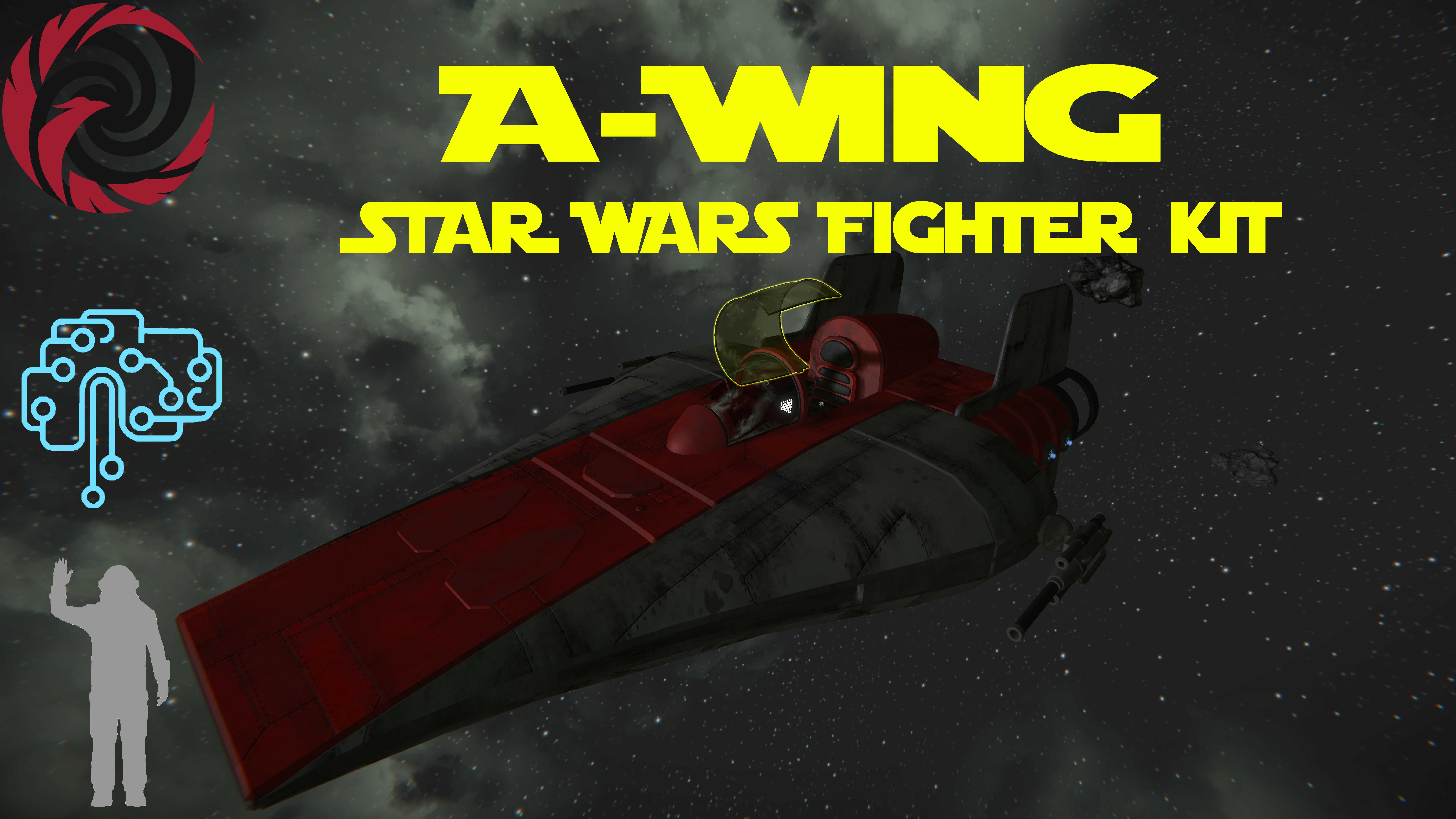 Vortex A-Wing Fighter (Prebuild Kit)