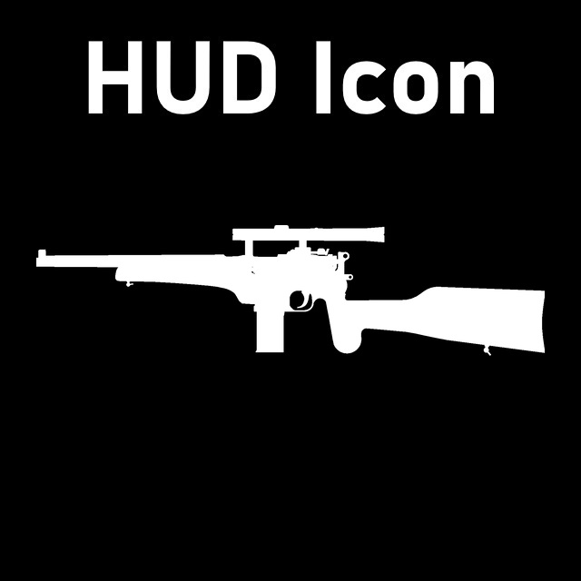Scoped C-96 Carbine HUD Icon (Hunting Rifle)
