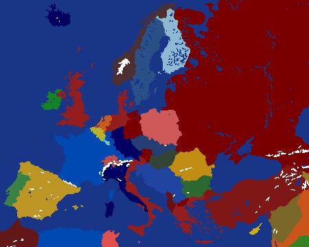 Europe - 1945 - The war is over!