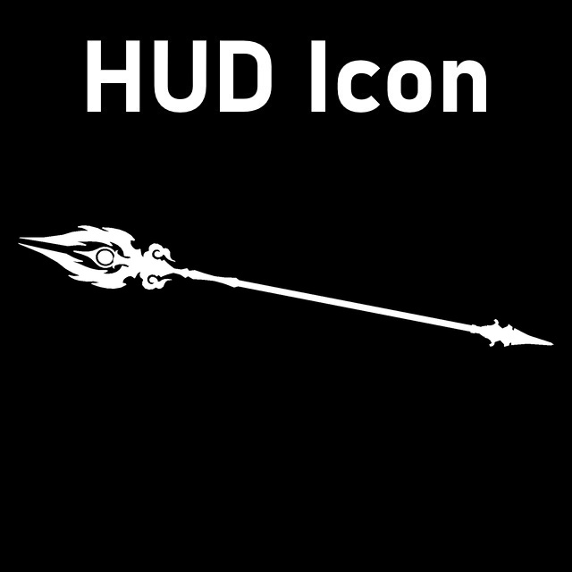 Genshin Impact - Staff of Horna HUD Icon (Pitchfork)

