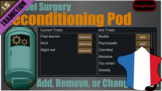 [PS] Reconditioning Pod (Continued) [Fr]