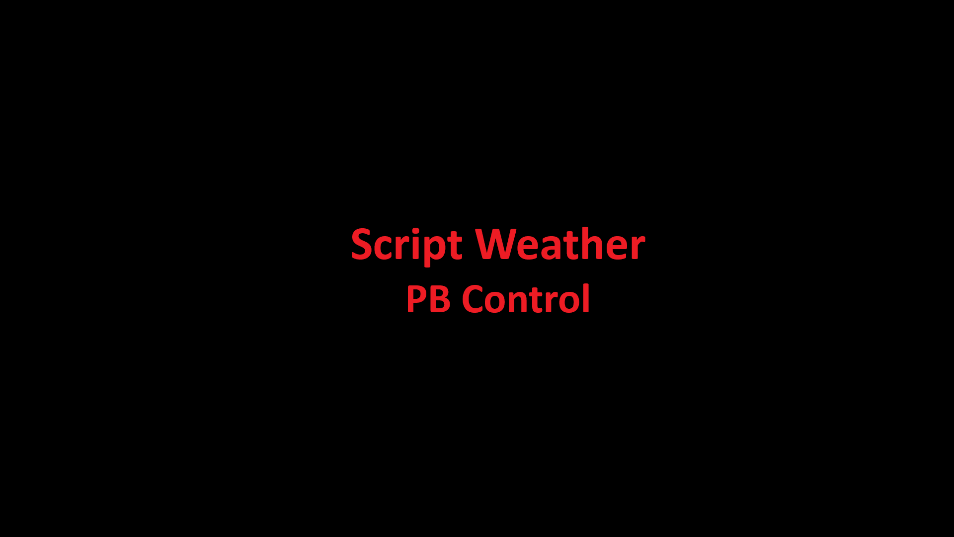 ScriptWeather