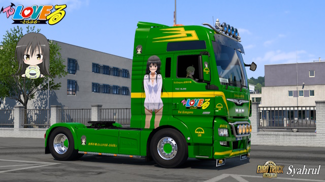 MAN TGX Euro6 Yui Kotegawa - To LOVE-Ru Skin