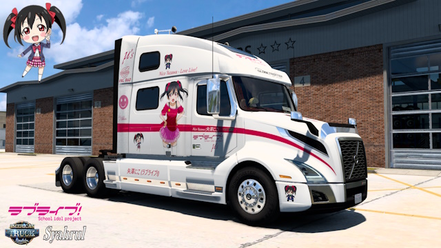 Volvo VNL 2018 Nico Yazawa - Love Live! Skin