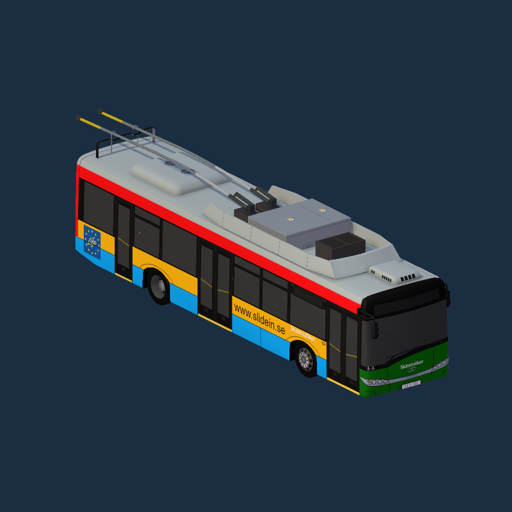 Landskrona (advert) - Solaris Trollino 12M (III)