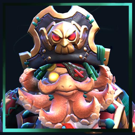 Captain Octopus head 2.0