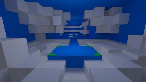 bhop_blue_abstract – Counter-Strike 2 Mod
