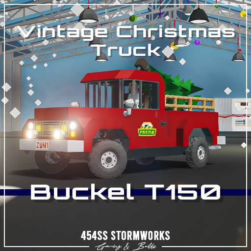 Buckel T150 Vintage Christmas Truck