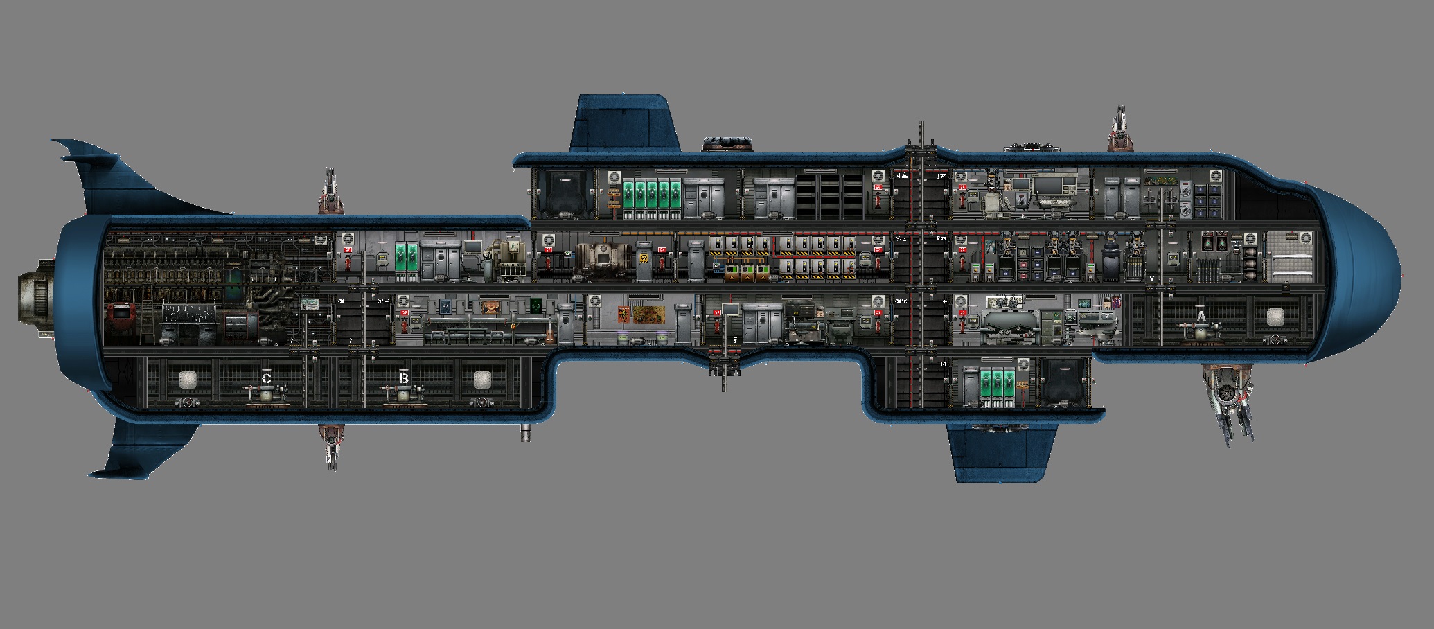 LDE-02 Stingray – Barotrauma Mod