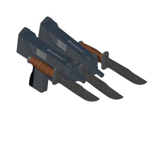 Double Mac-10 Knived