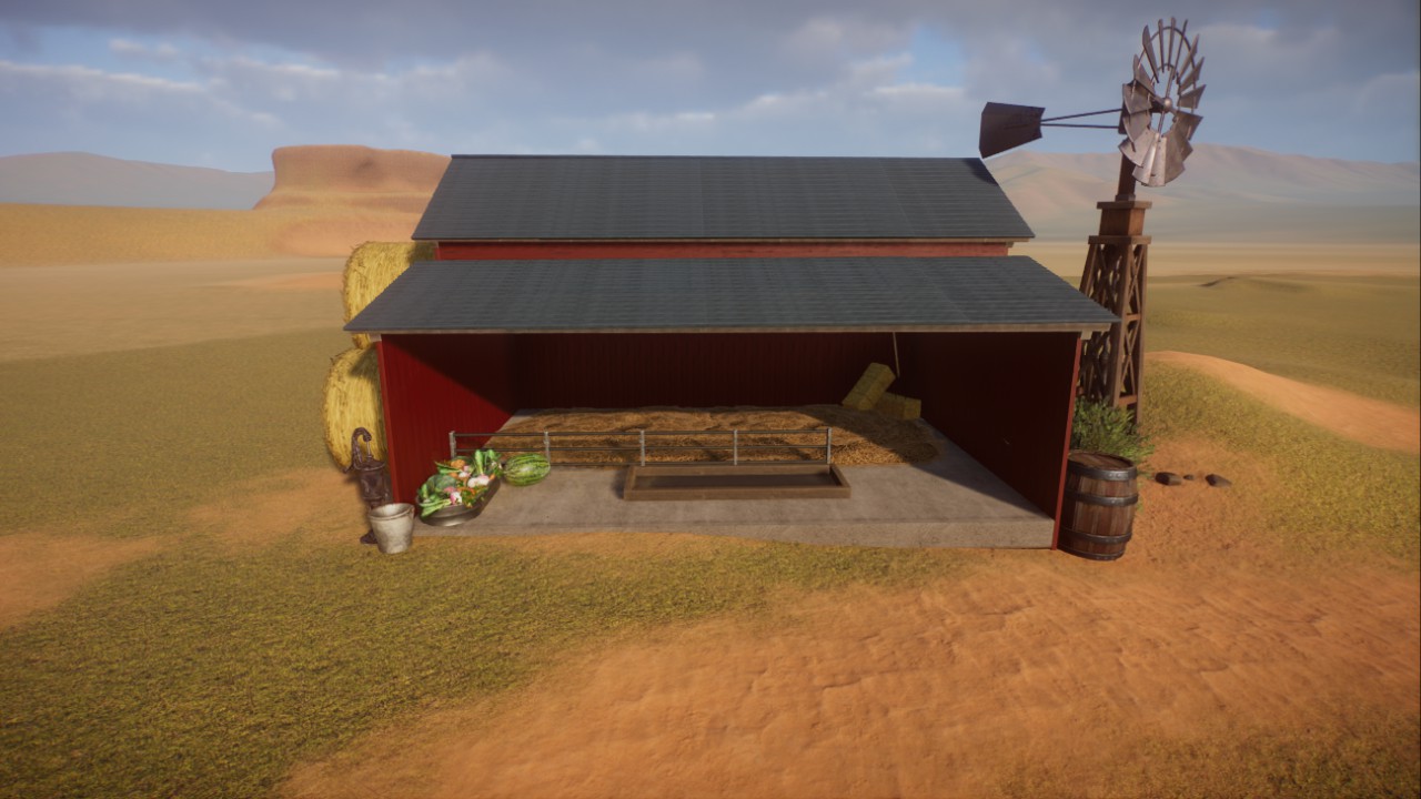 Tamworth pig shelter