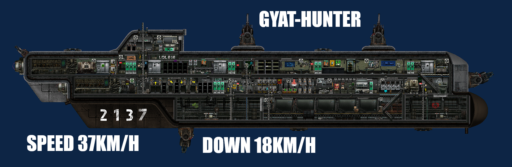 GYAT-HUNTER – Barotrauma Mod