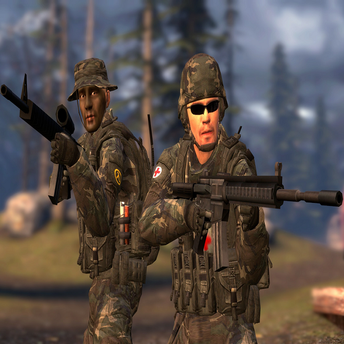 Rebel and Medic Alex Vestin Woodland Operator Replacements