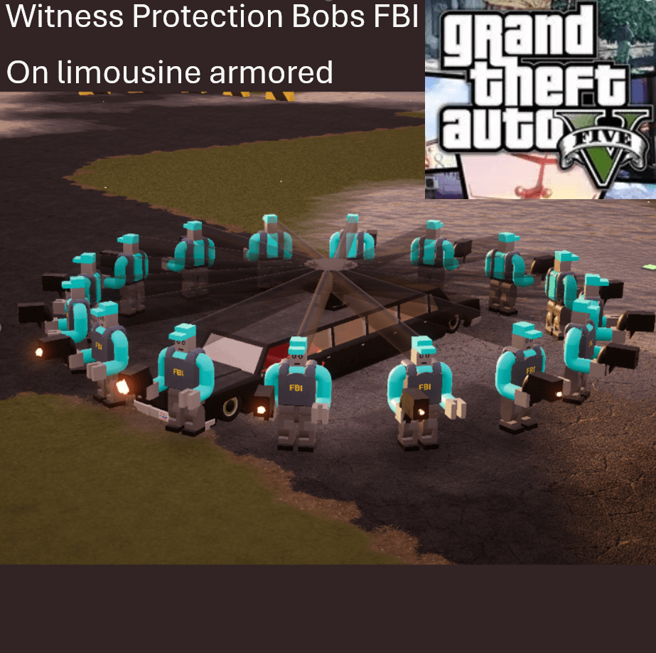 (1.7+) Witness Protection Bobs FBI on Limousine