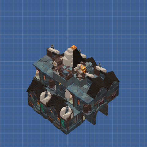 Tier 4 6 house and oxygen filter stack