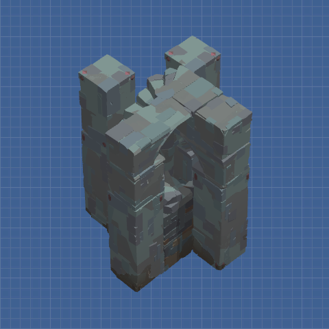 Stackable clockwise stone spiral staircase Base