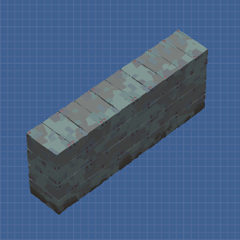 English bond 2x4 traditional wall section