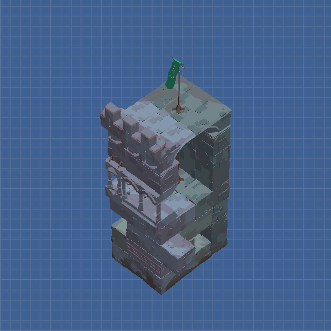 DF 3x4 battlements (low tech) v1.01