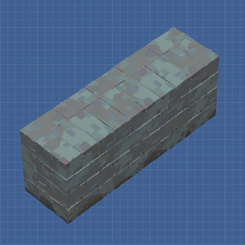 English bond 3x4 traditional wall section
