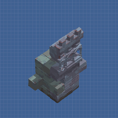 DF 3x4 (micro) high integrity wall