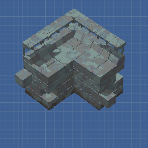 DF 3x4 inside corner