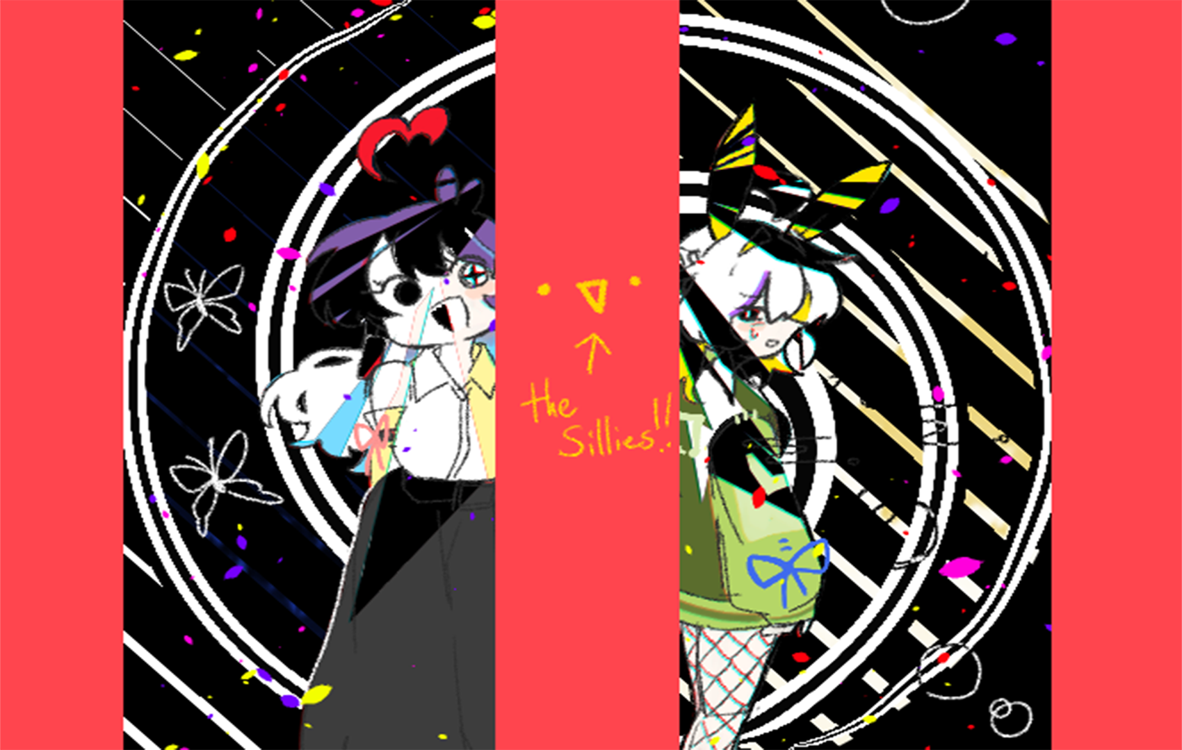 Koharu & Alice(The Sillies) Over Cuties