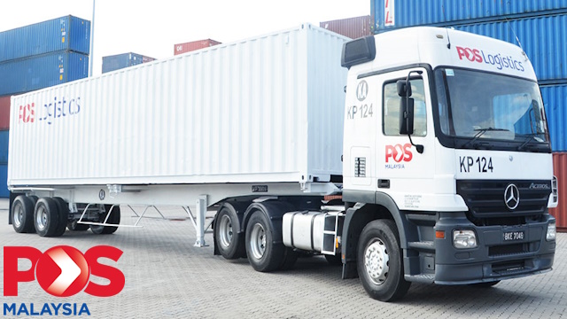 Dotec Mercedes Actros MP2 Pos Logistics Berhad Skin