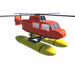 Pontoon Helicopter - EVO-lution Prismarine