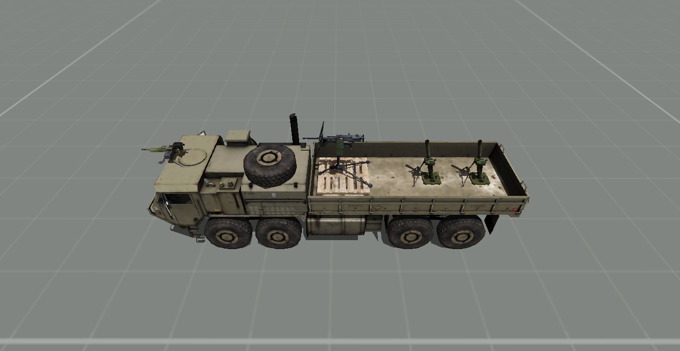HEMTT (Dual Mortars)