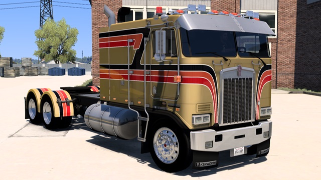 Legacy skin for the Overfloater K100E. All Cabs, 2 versions