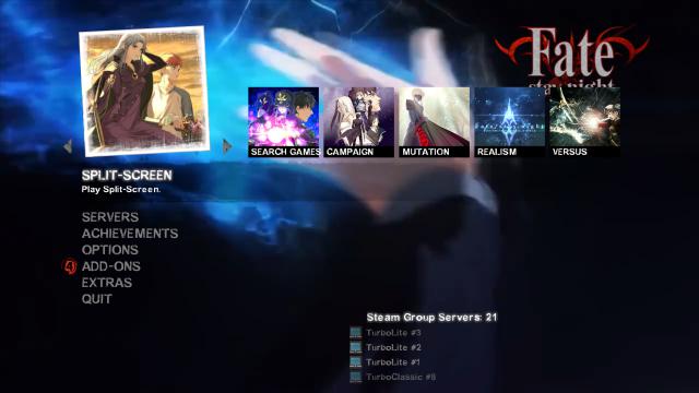 Fate Split Screen and Single Player Icons