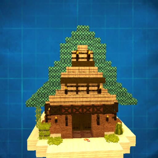 Casinha na ilha
