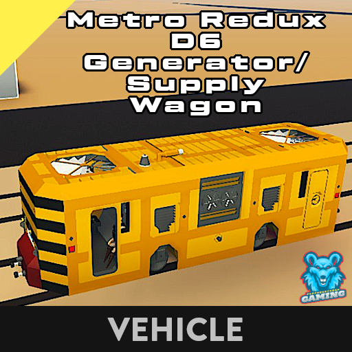 Metro 2033 Redux - D6 Generator/Supply Wagon