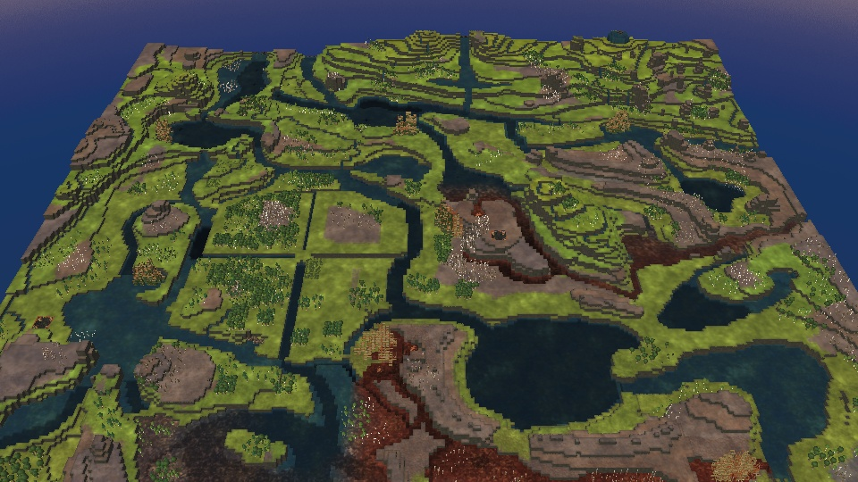 Mega River EZ Map (+Bad Water)