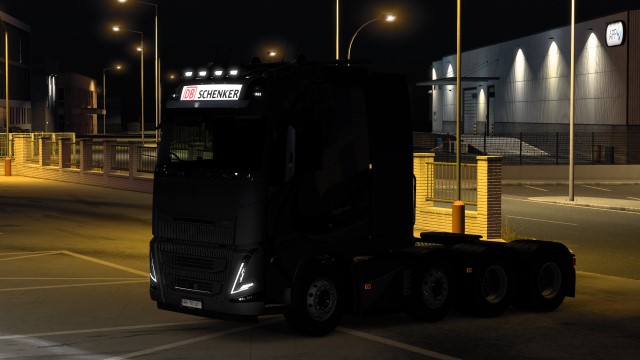 DB SCHENKER LIGHTBOX VOLVO FH 2022 SANAX BY RODONITCHO MODS 1.0 1.53 08 01 2025