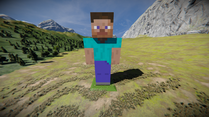 Minecraft Steve preview