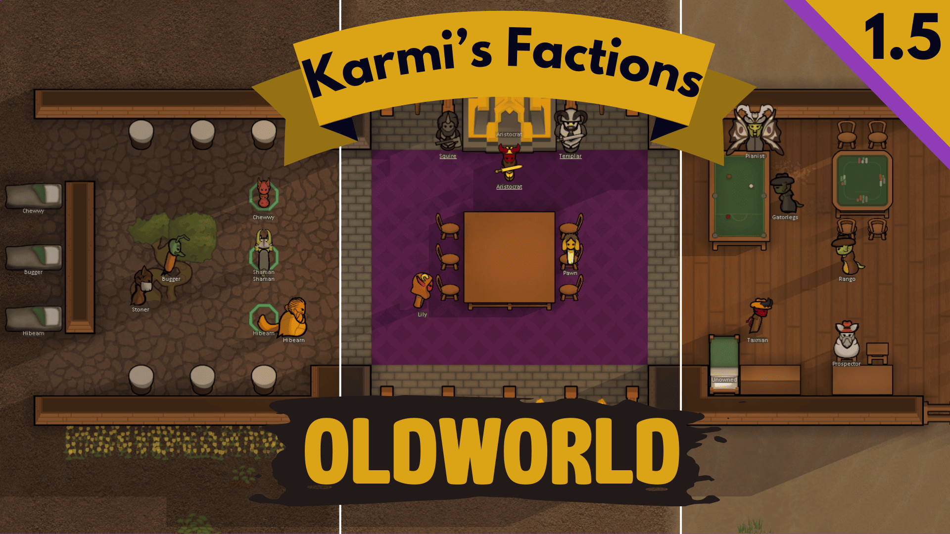 Karmi's Factions - Oldworld