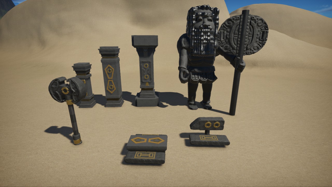 Dwarf Statue and decoartion