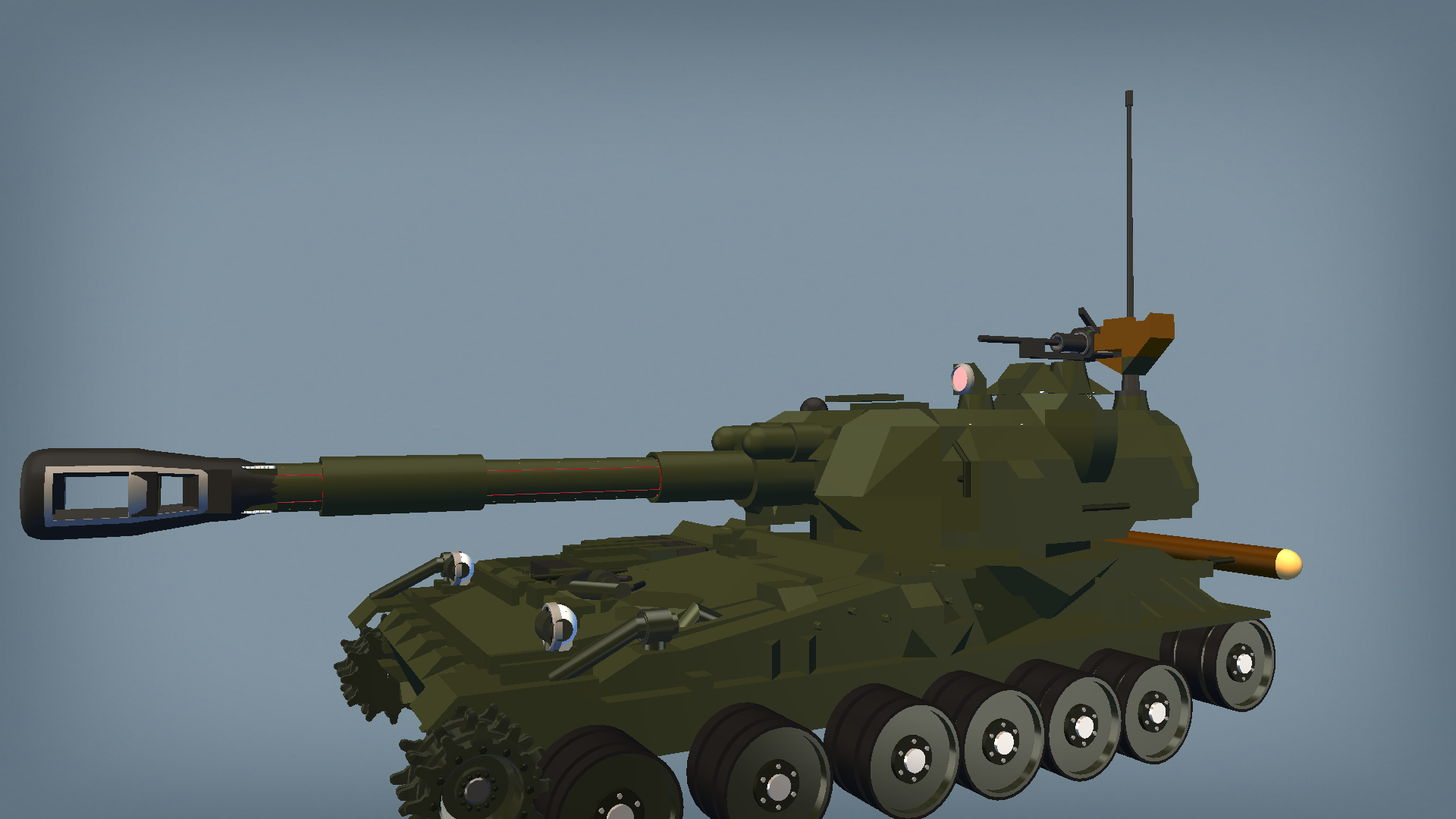 2S3 金合欢自行火炮 （Akatsiya）152mm PL-20加榴炮 12.7mm重机枪
