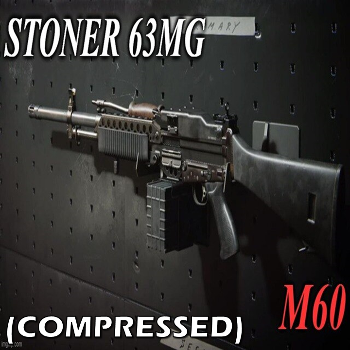 BOCW Stoner 63 - Compressed Weapon Mod (M60)