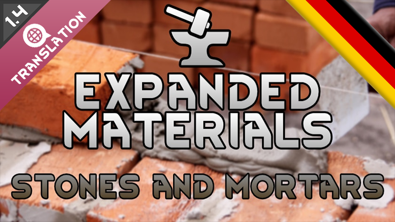Expanded Materials - Stones and Mortars - Deutsch (German Language Pack)