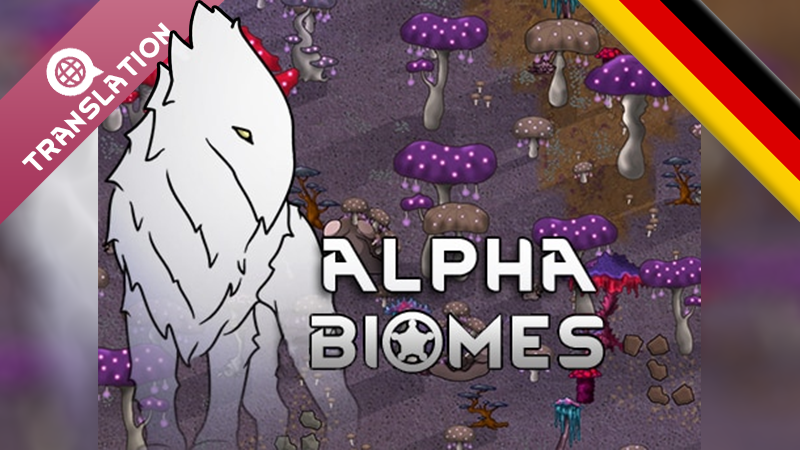Alpha Biomes - Deutsch (German Language Pack)
