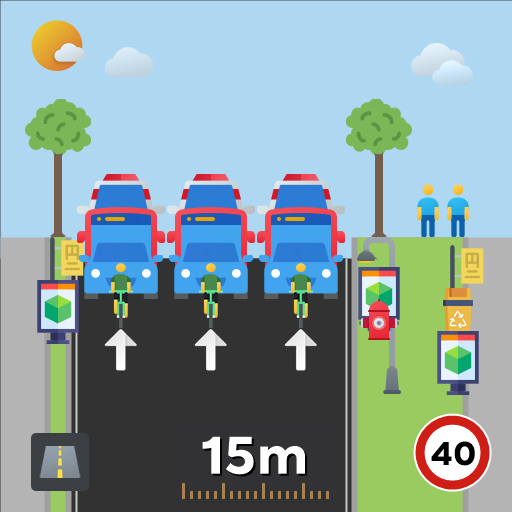 惠来普通公路单向3车道