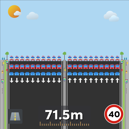 惠来普通公路双向20车道