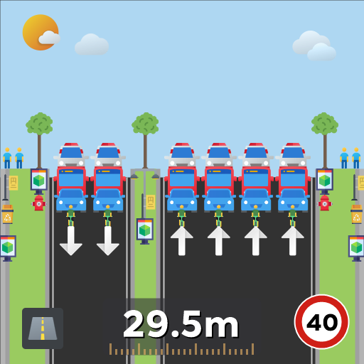 惠来普通公路双向4+2车道