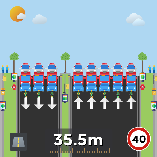 惠来普通公路双向5+3车道