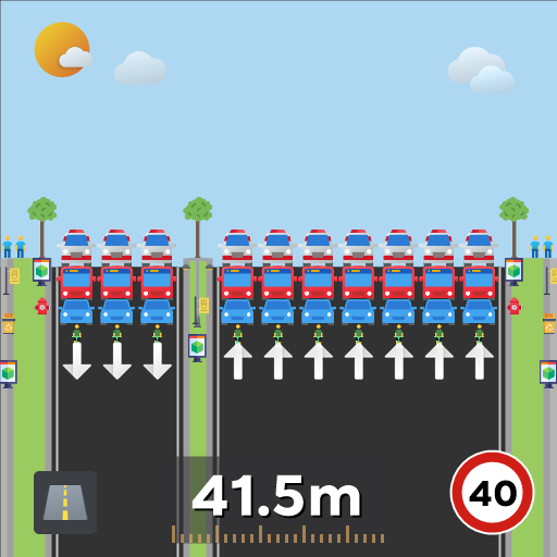 惠来普通公路双向7+3车道