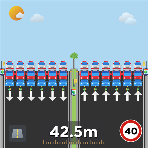 惠来普通公路双向匝道12车道